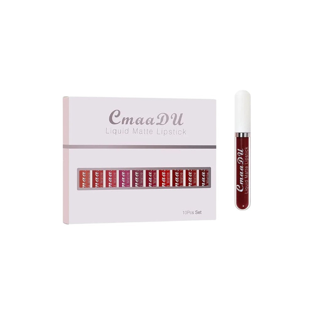 Velvet Lip Gloss Set ,10 Pieces