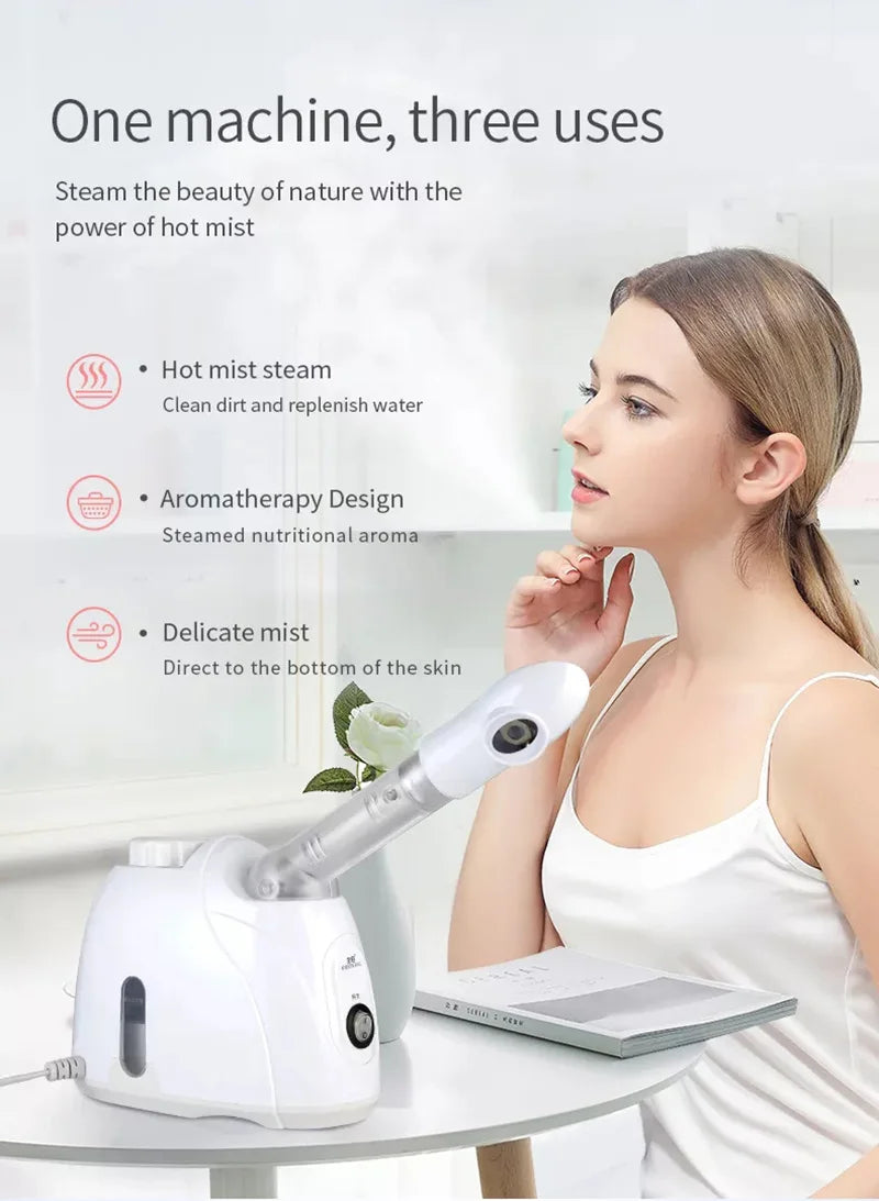 Ozone facial steamer