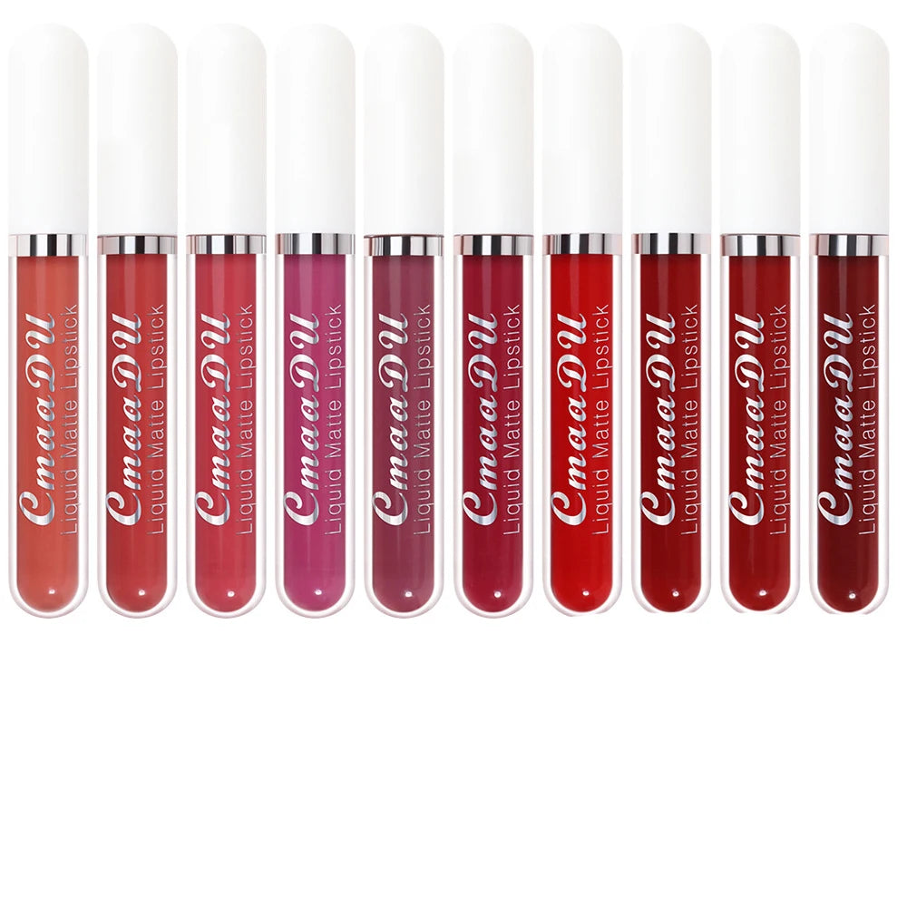 Velvet Lip Gloss Set ,10 Pieces