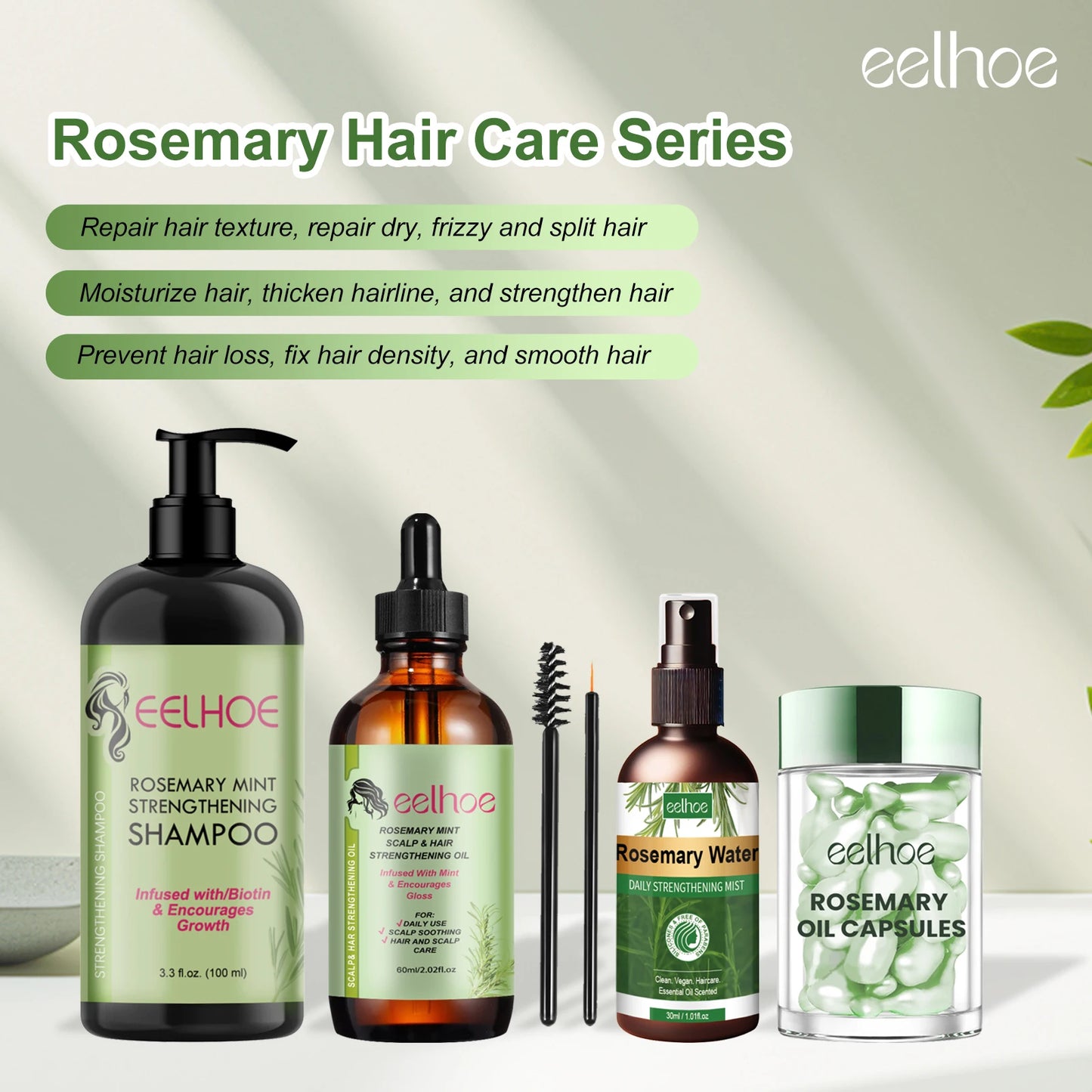 Hair care series works to promote hair growth and strengthen it.