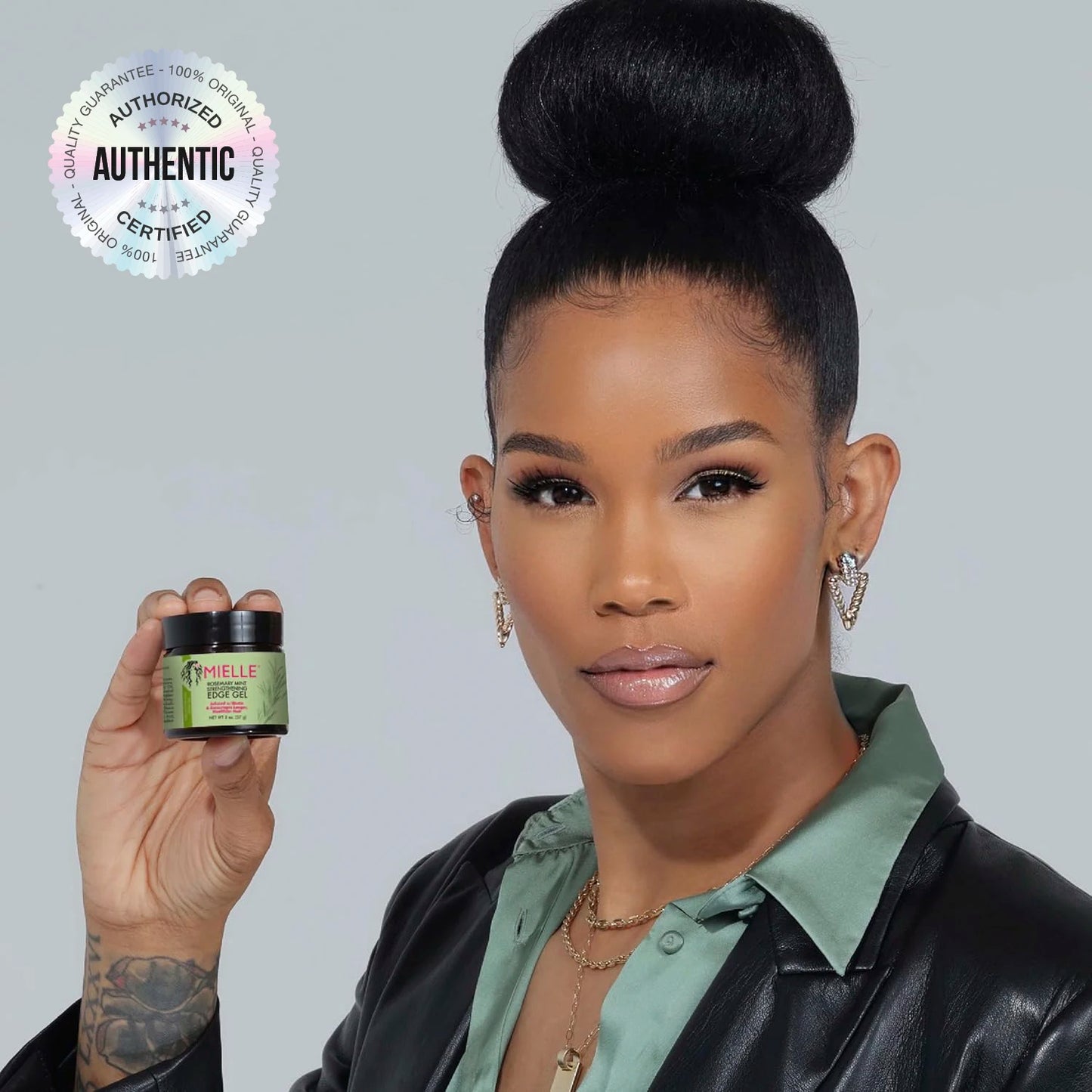 Gel to strengthen hair ends