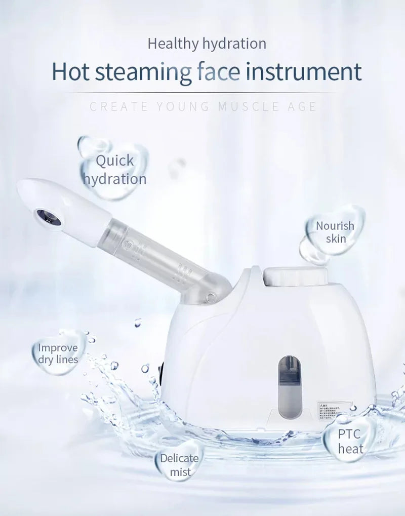 Ozone facial steamer