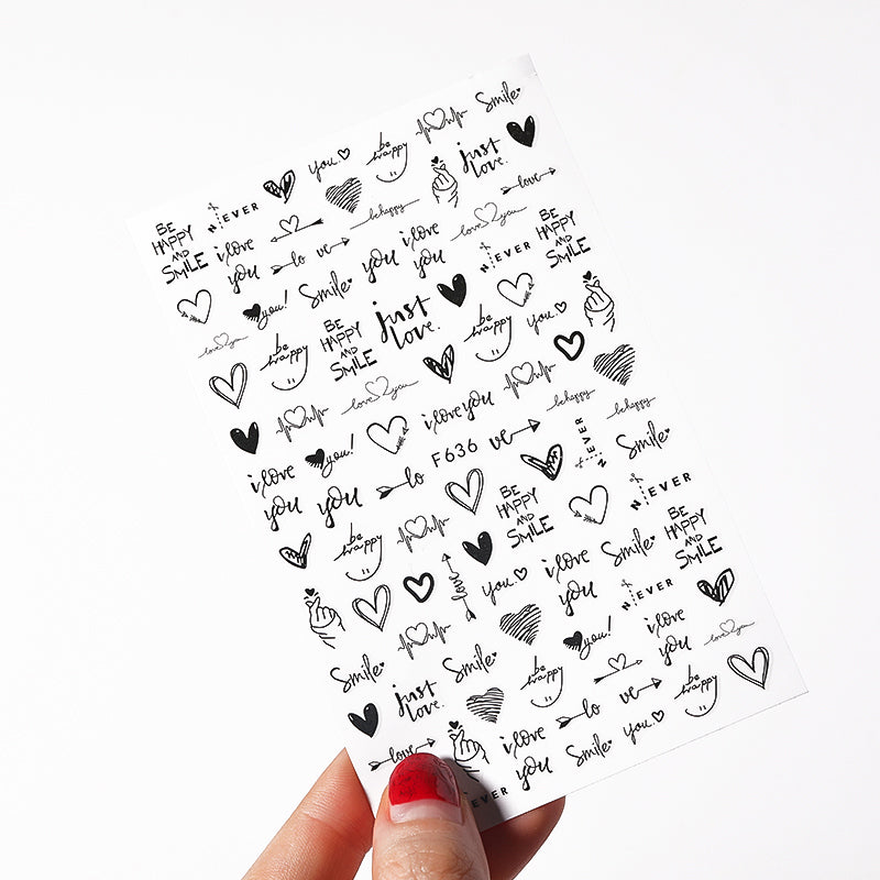 Nail art sticker