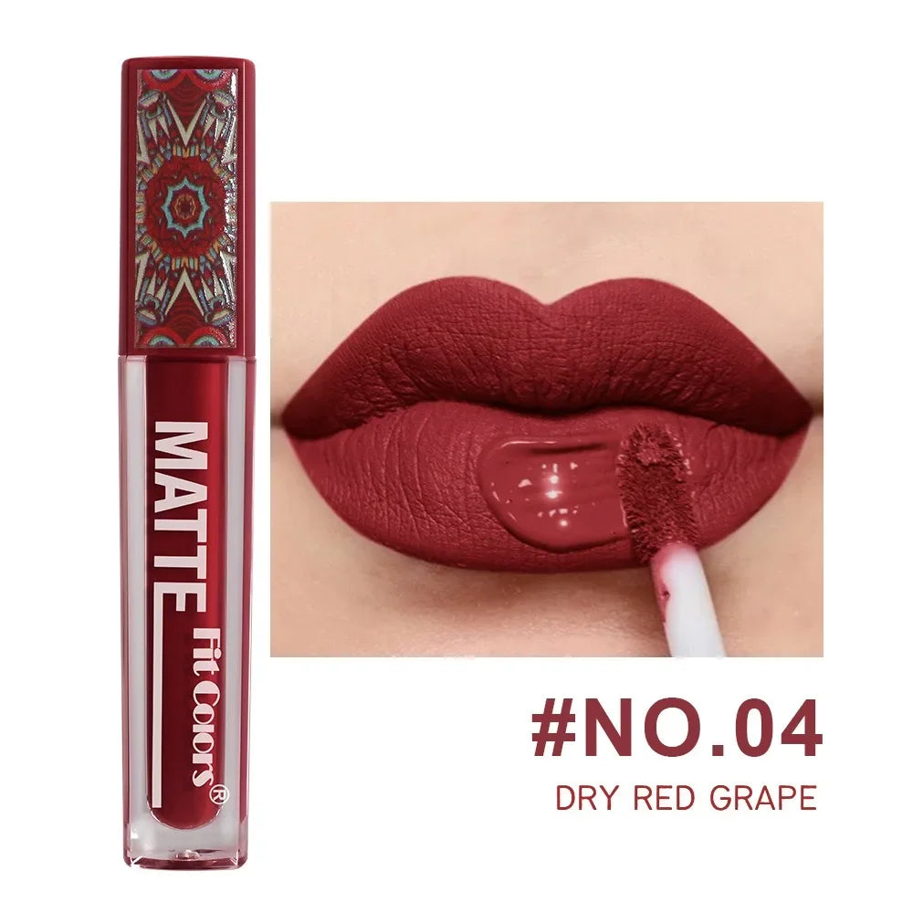Waterproof Liquid Lipstick, 6 Colors