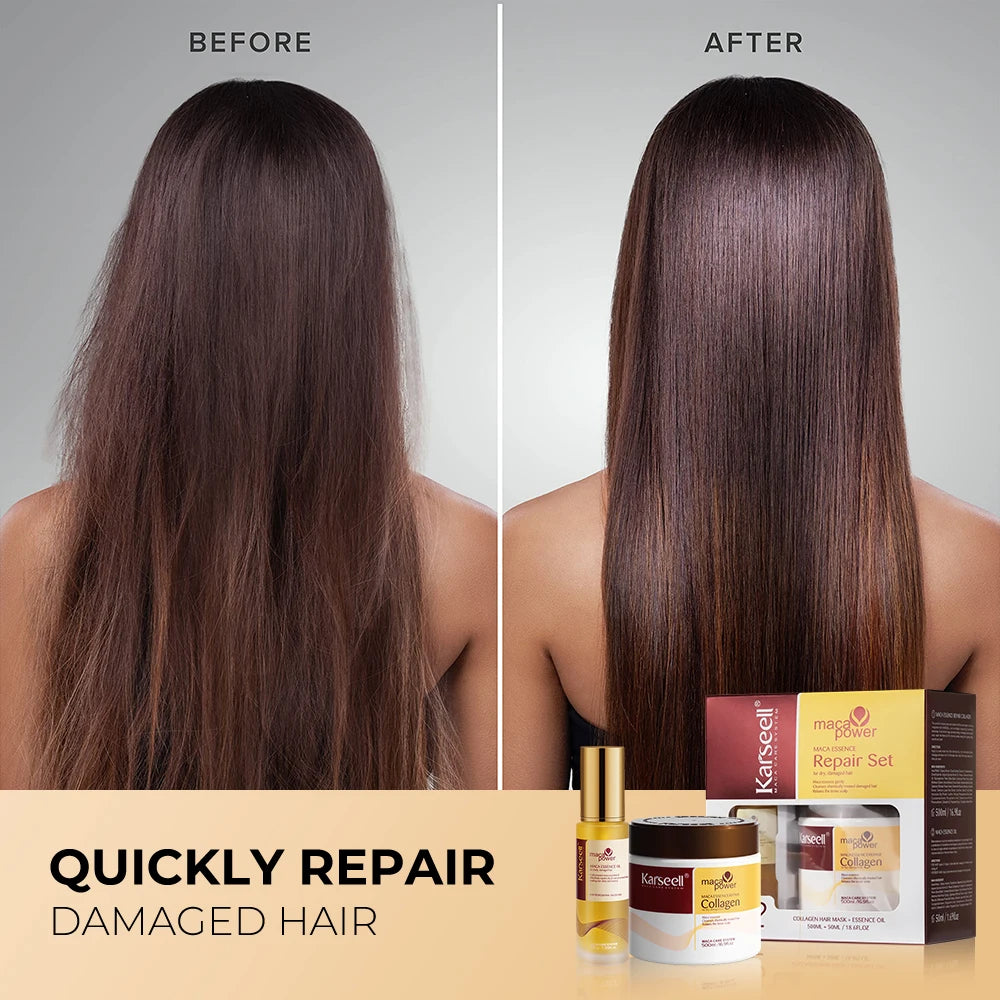 Collagen Hair Mask for Deep Hair Repair