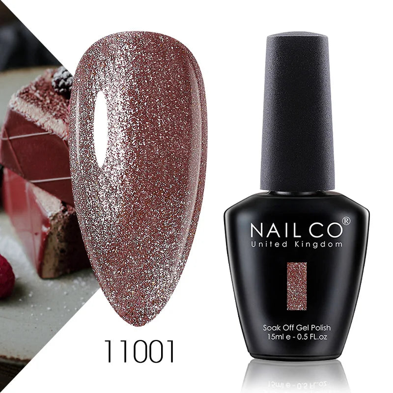 Artistic gel nail polish
