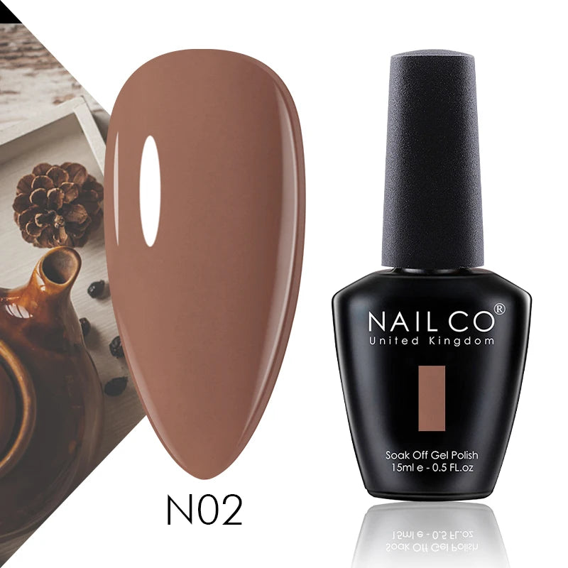 Artistic gel nail polish