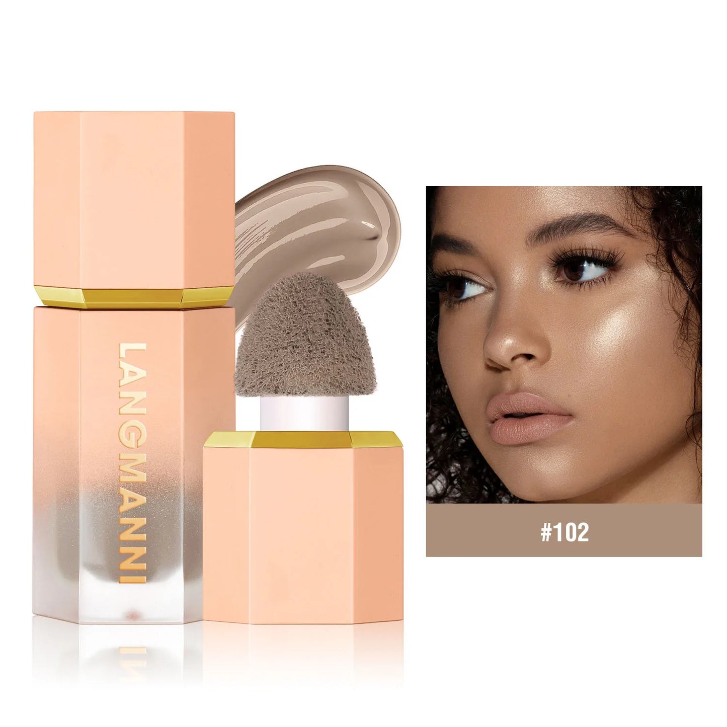 Tri-color liquid contour