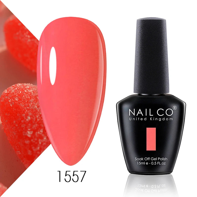 Artistic gel nail polish