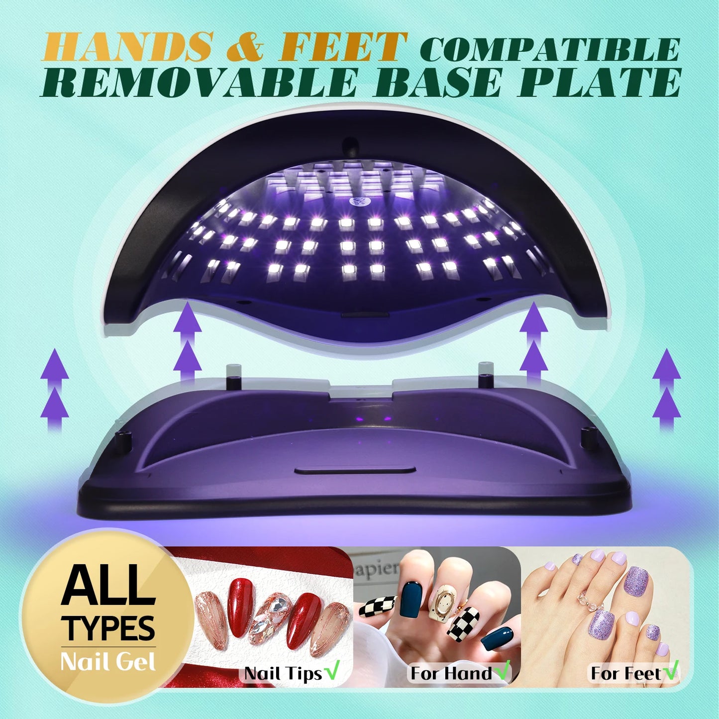 UV LED Nail Lamp 380W