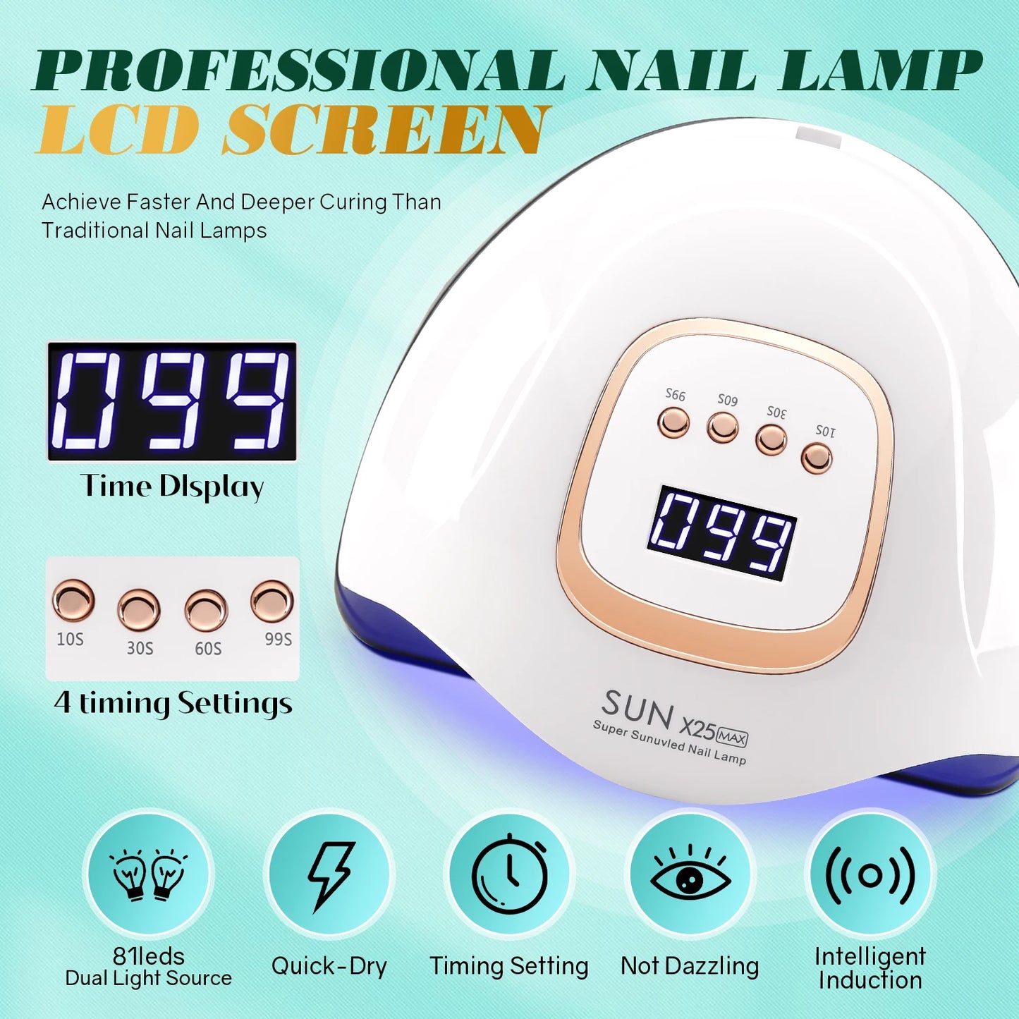UV LED Nail Lamp 380W