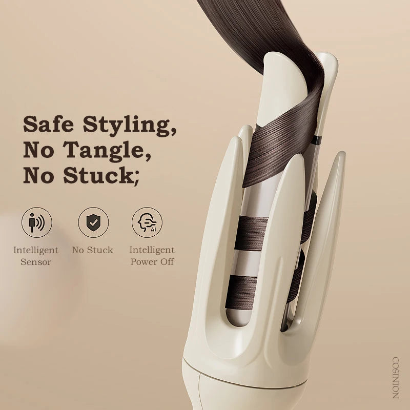 Automatic hair curler