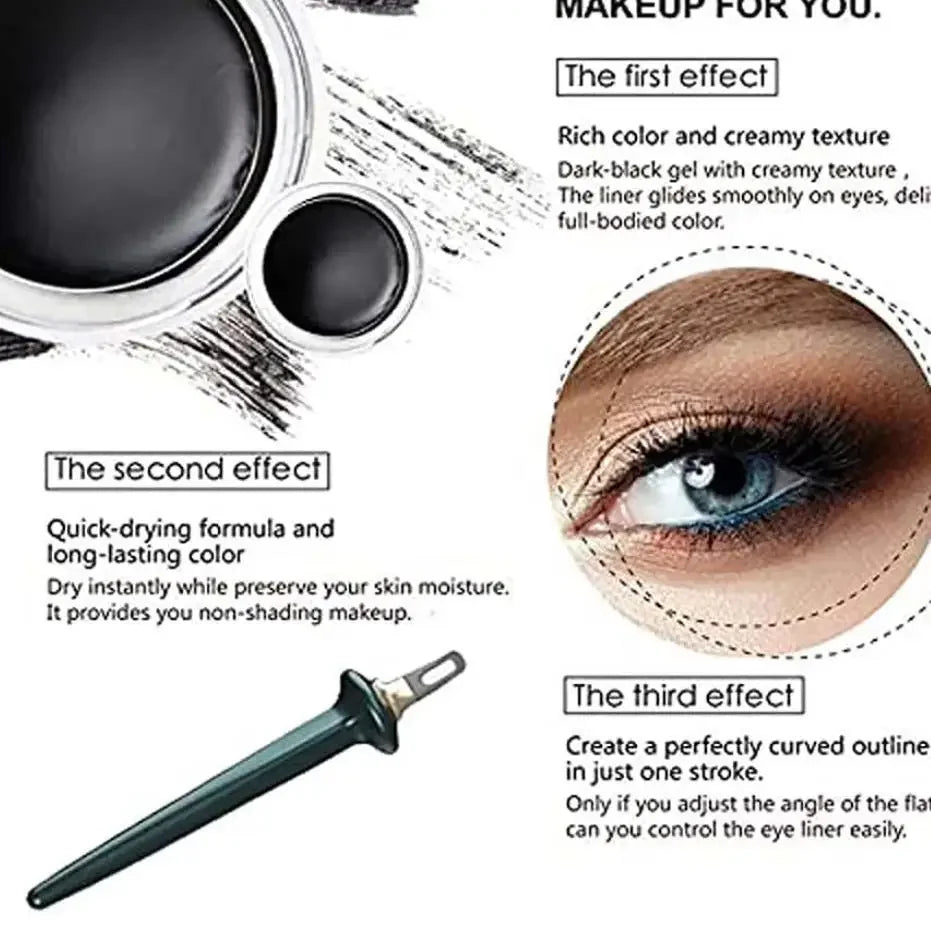 Silicone Eyeliner with Eye Gel