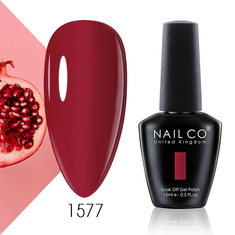 Artistic gel nail polish