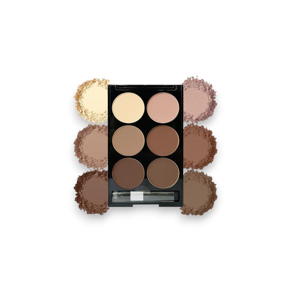 Face Contouring Powder Palette with Brush