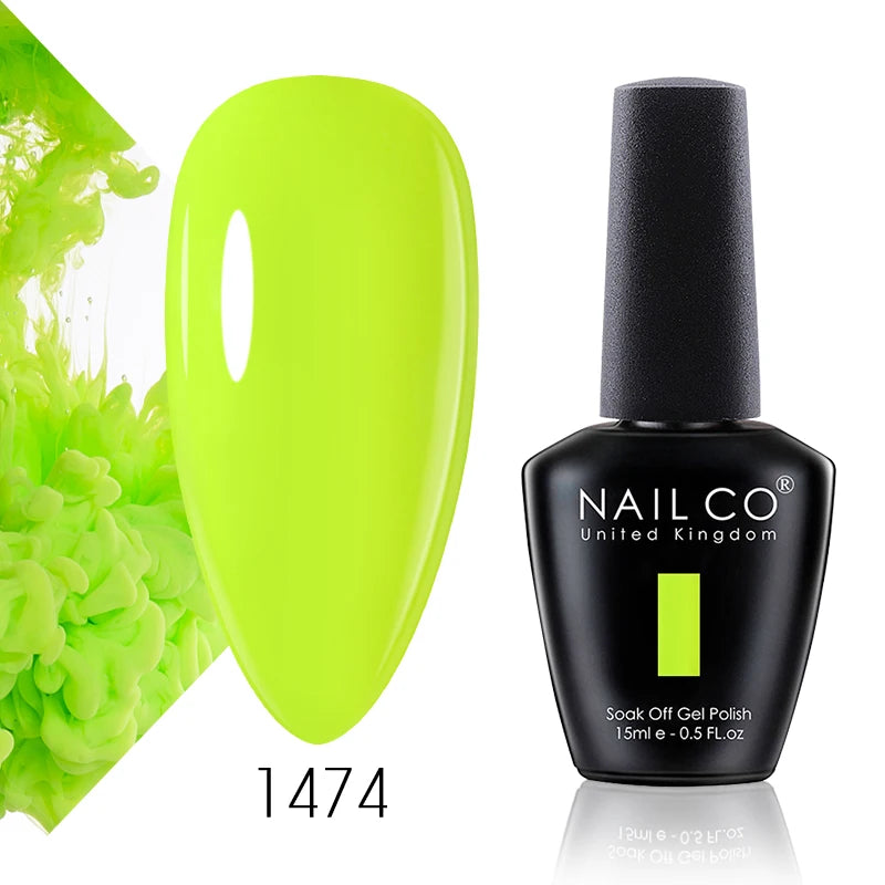 Artistic gel nail polish