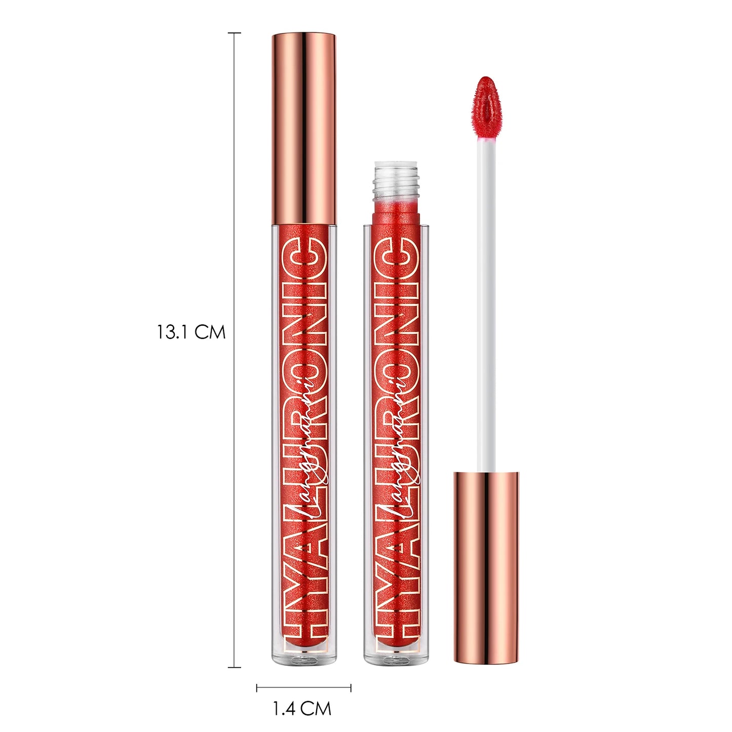 Hyaluronic acid lip gloss