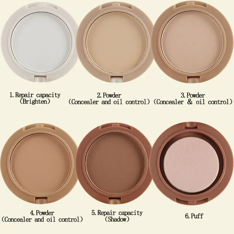 Concealing Powder, 5 Colors