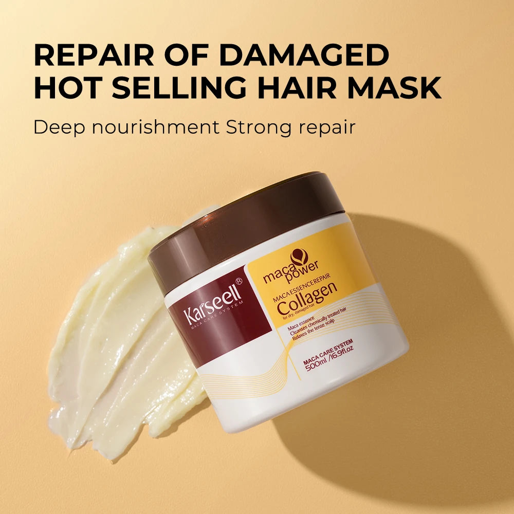 Collagen Hair Mask for Deep Hair Repair