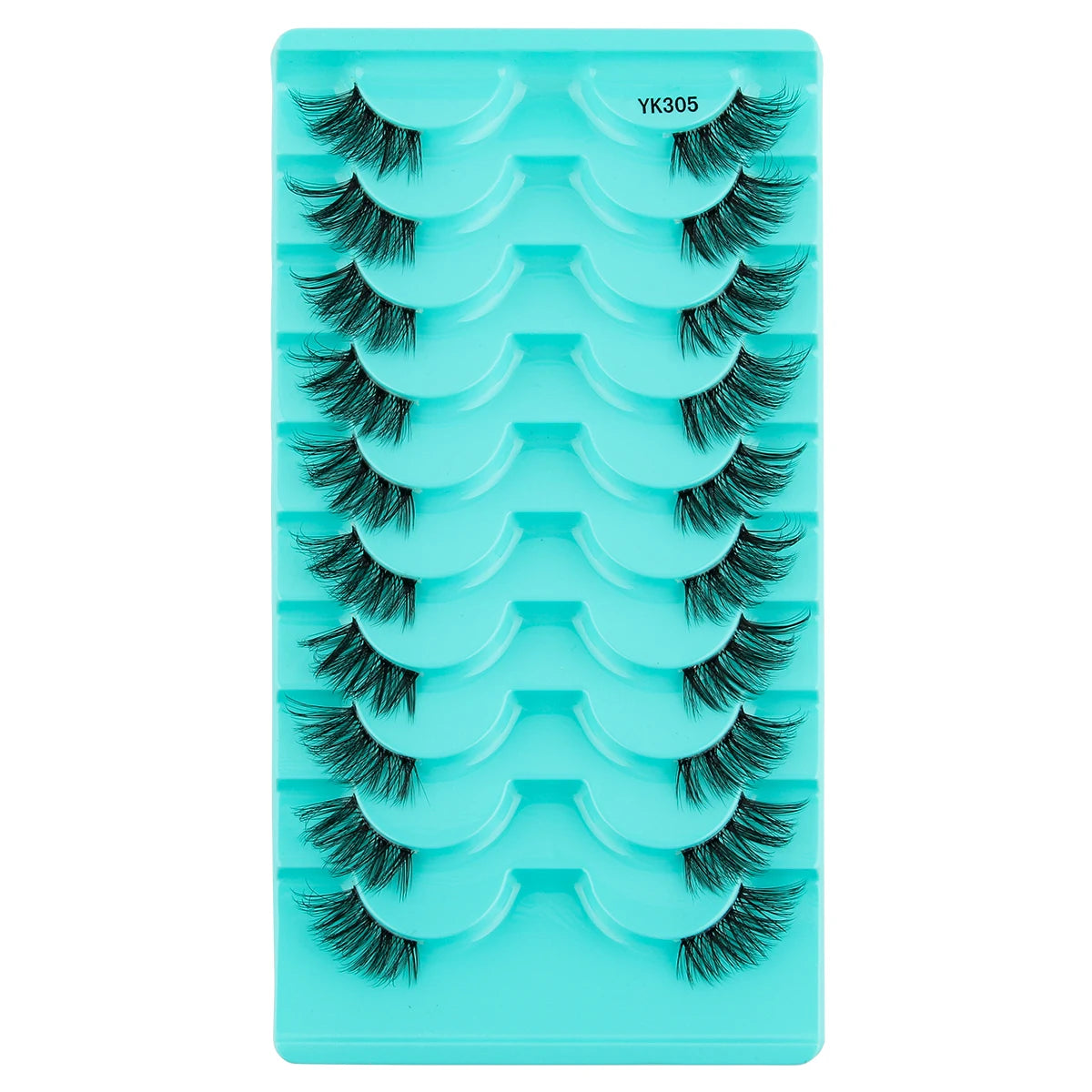 pairs of half eyelashes