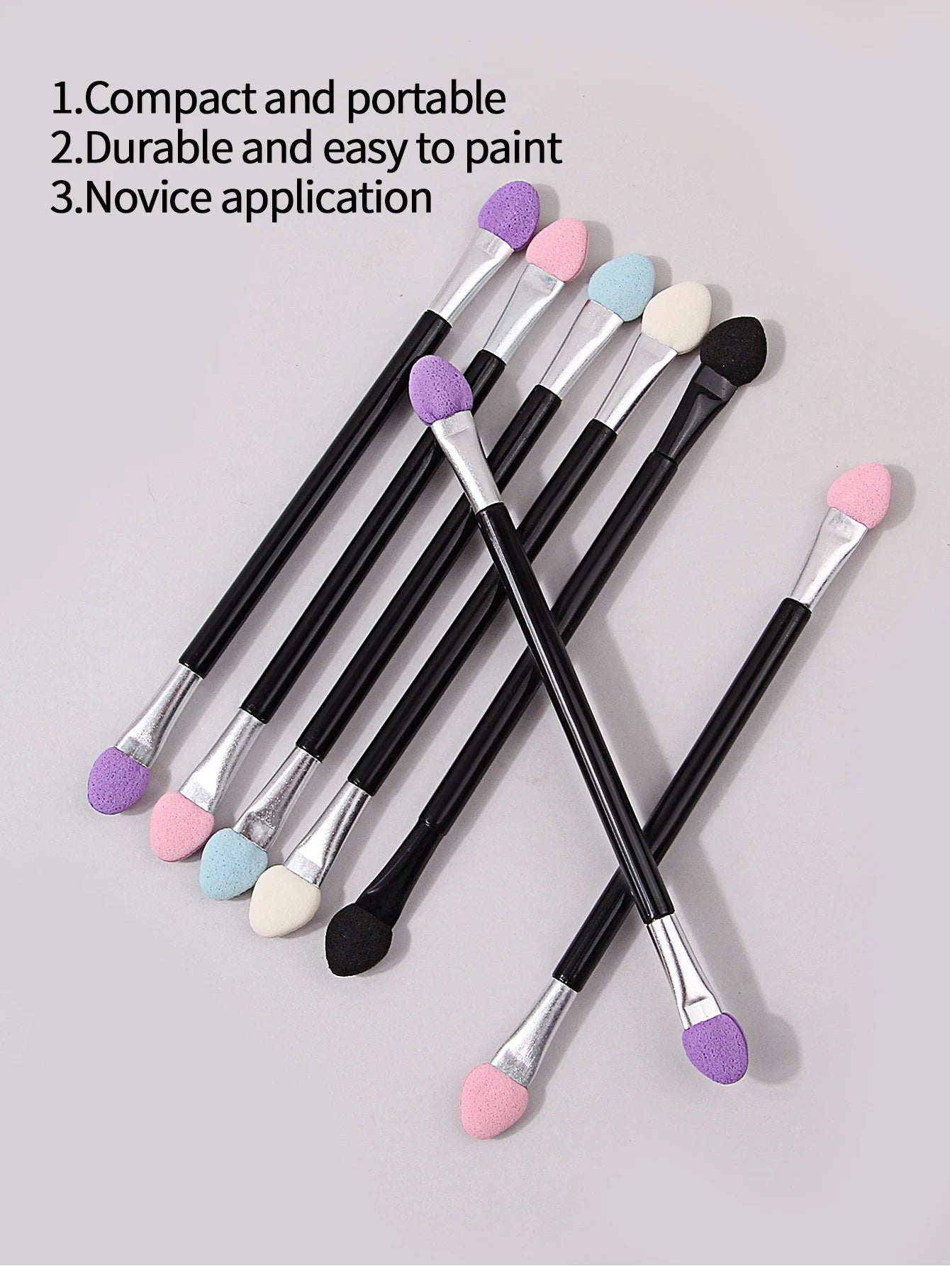 50 Pieces Double-Headed Color Mixing Sponges
