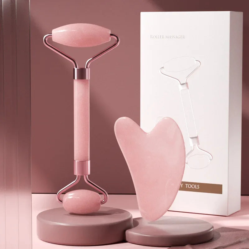 Face and body lifting massage roller