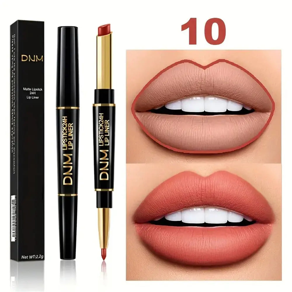 Long-lasting double-ended lipstick