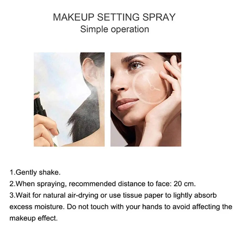 Makeup fixing spray