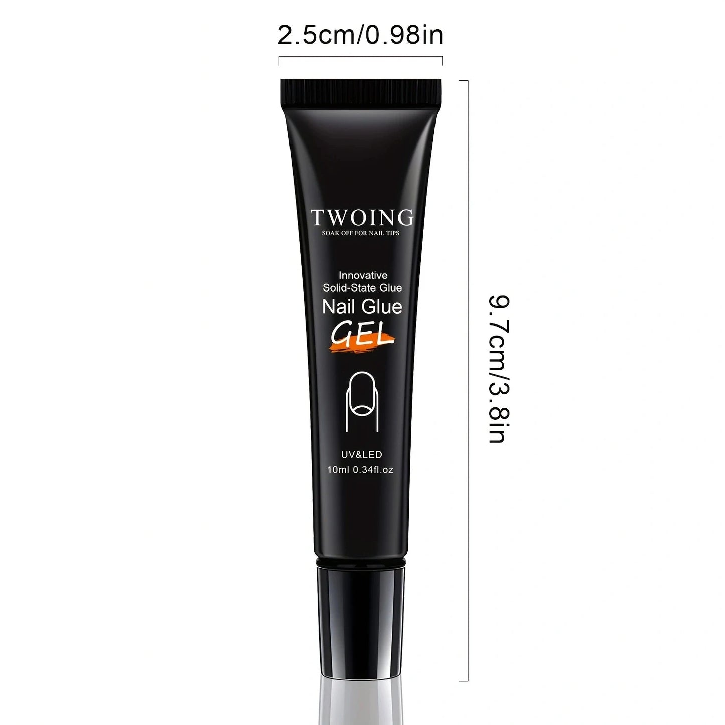 Strong acrylic nail gel