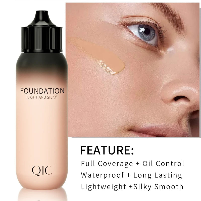 Liquid foundation, waterproof