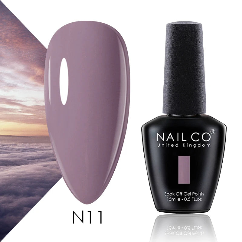 Artistic gel nail polish