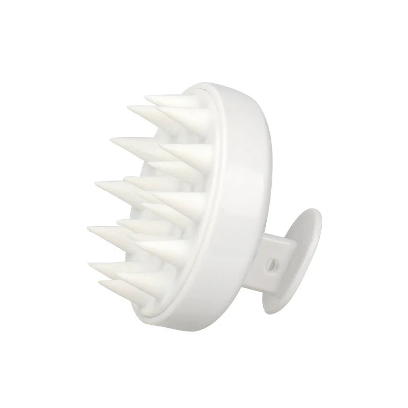 Silicone shampoo brush
