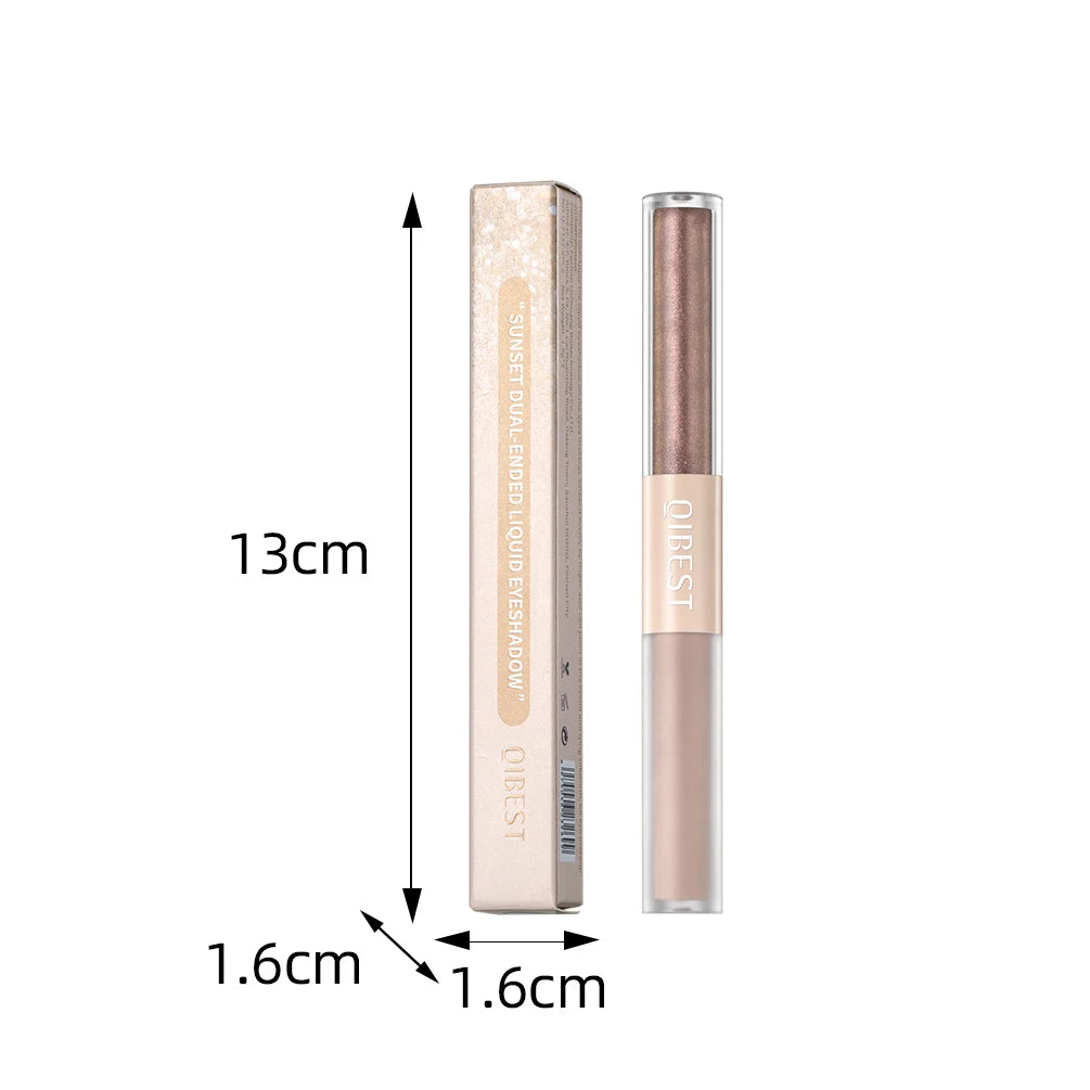 Dual-ended shimmer liquid eyeshadow