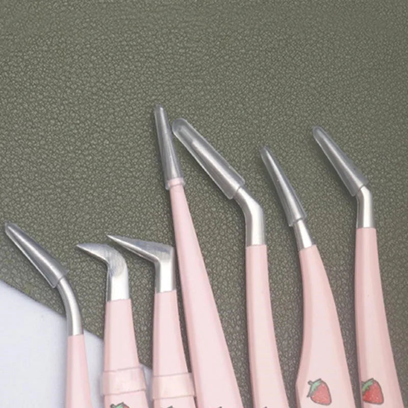 Artificial eyelashes tweezers