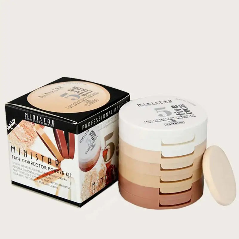 Concealing Powder, 5 Colors