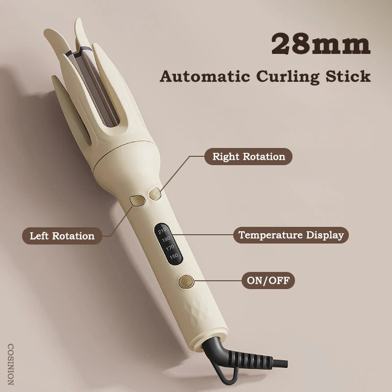Automatic hair curler