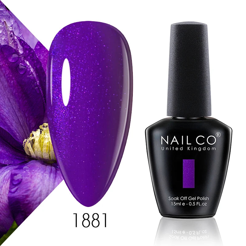 Artistic gel nail polish