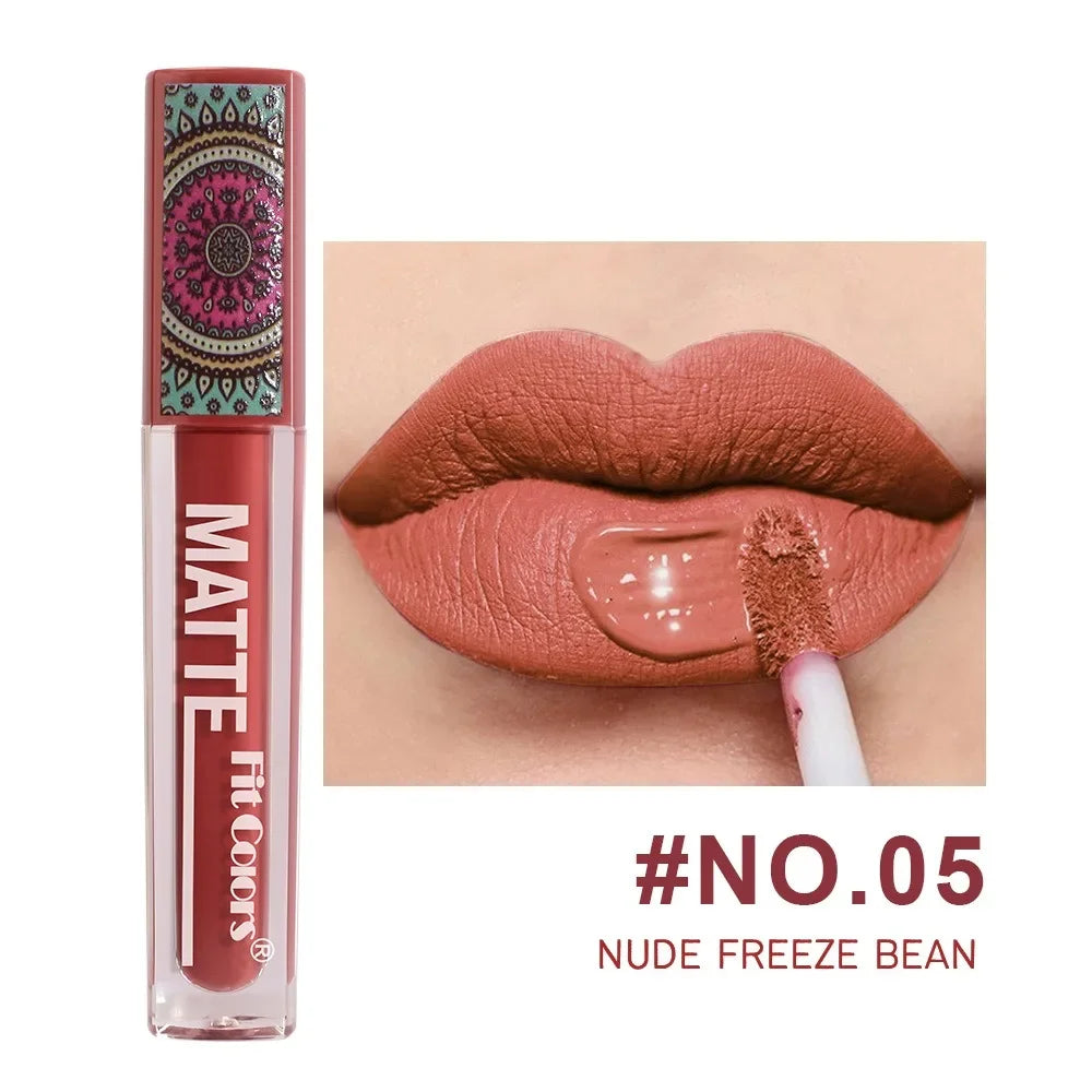 Waterproof Liquid Lipstick, 6 Colors
