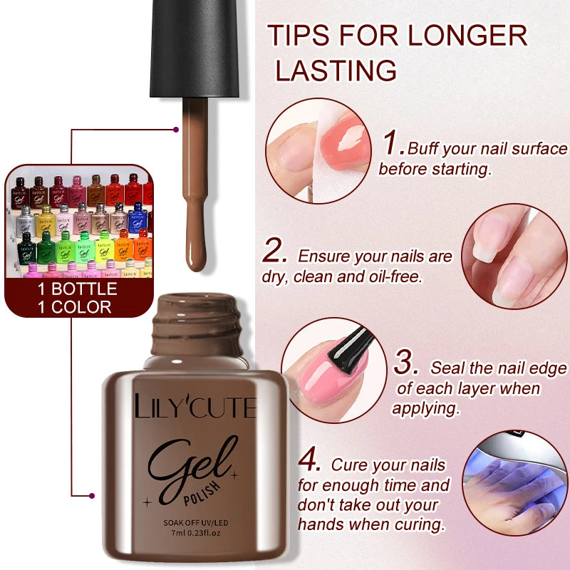 Gel Nail Polish Kit
