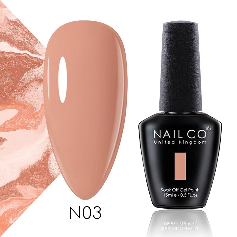 Artistic gel nail polish