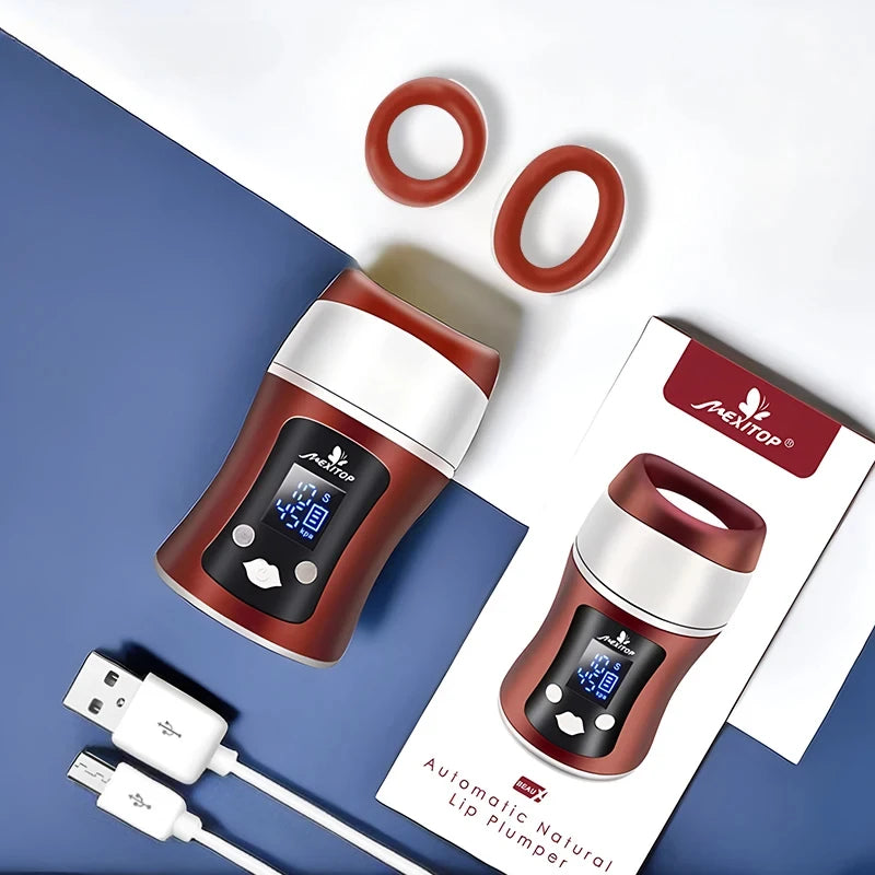 Home lip enlargement and supply device