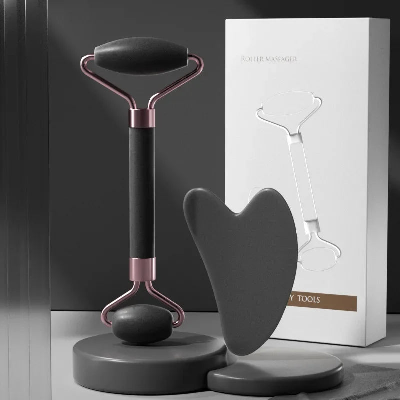 Face and body lifting massage roller