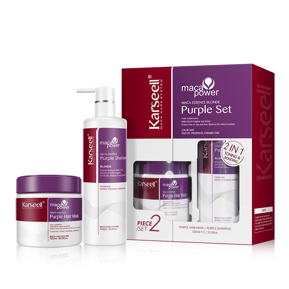 purple hair mask