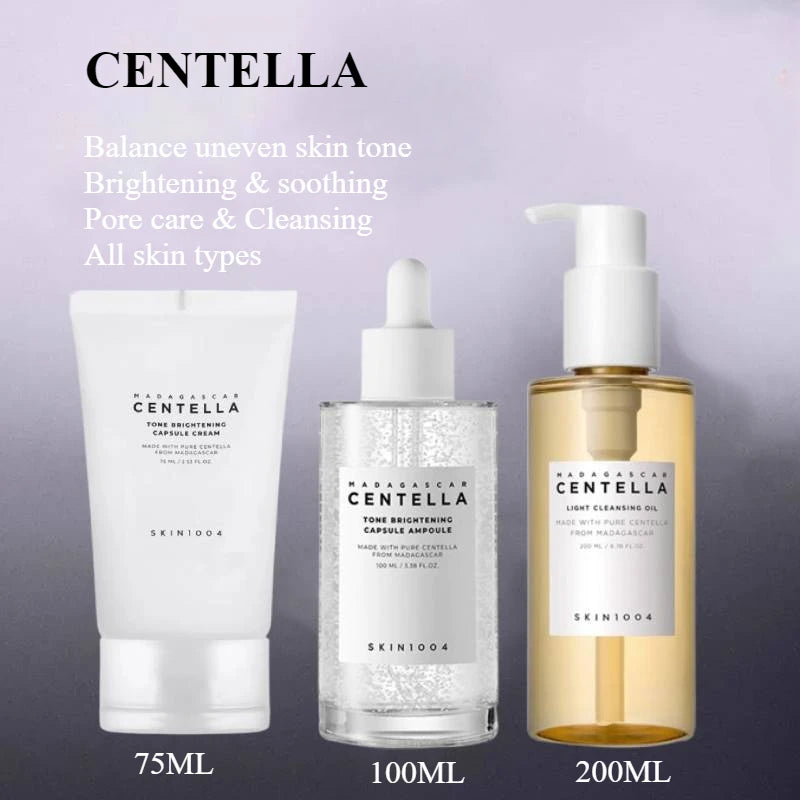 Skin lightening skin care set