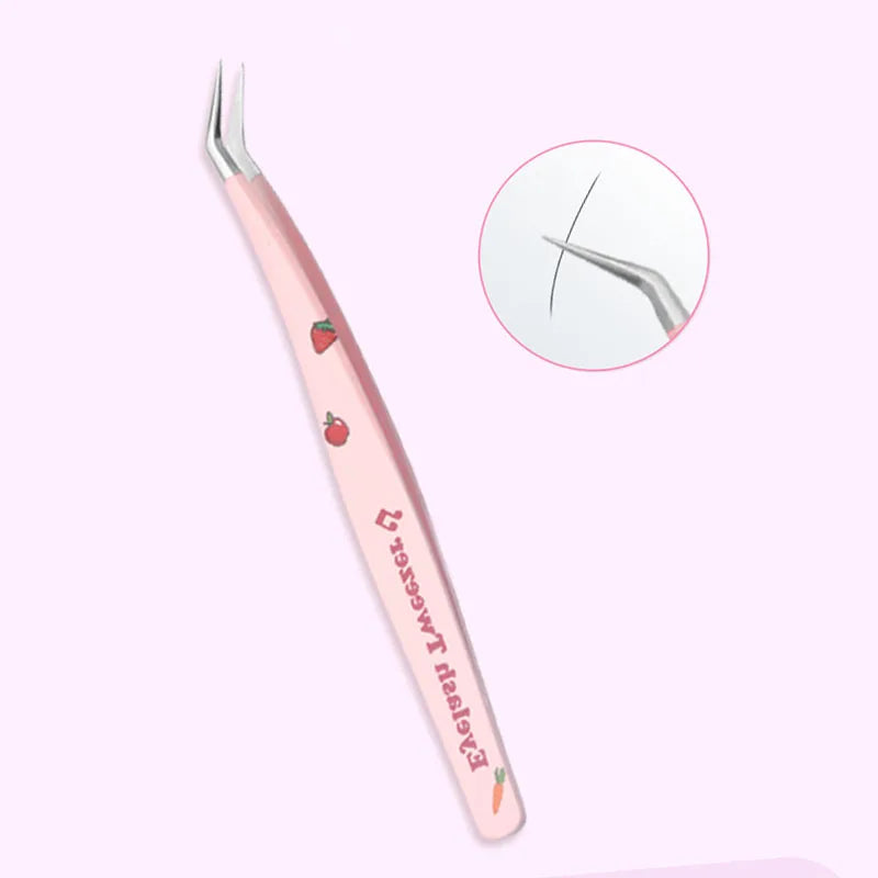 Artificial eyelashes tweezers