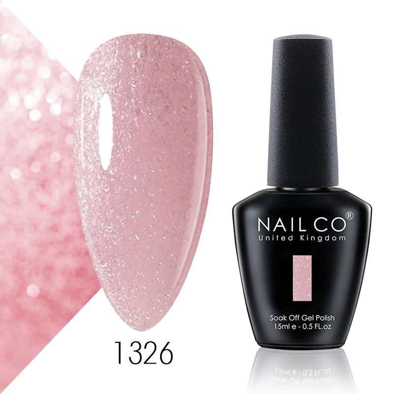 Artistic gel nail polish