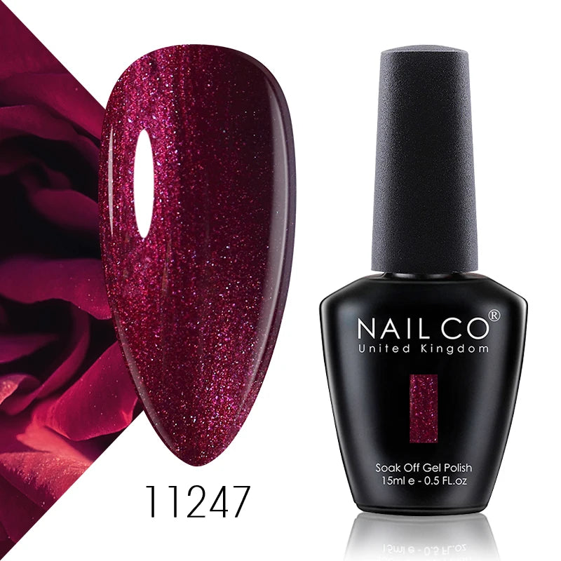 Artistic gel nail polish