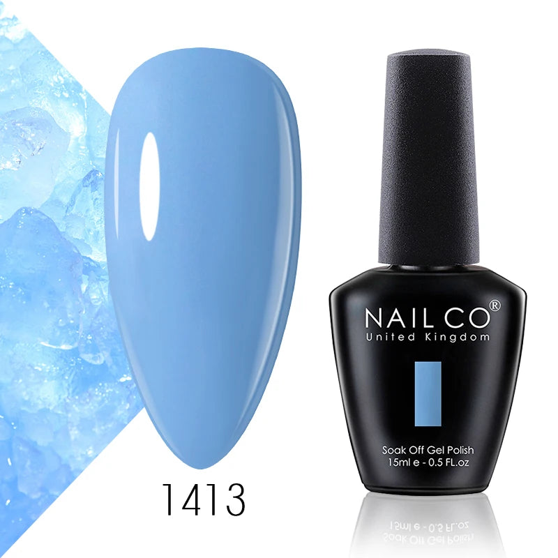 Artistic gel nail polish