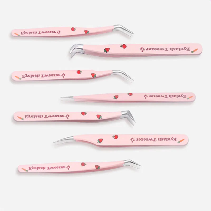 Artificial eyelashes tweezers