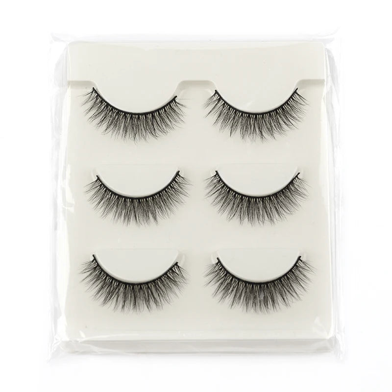 pairs of half eyelashes